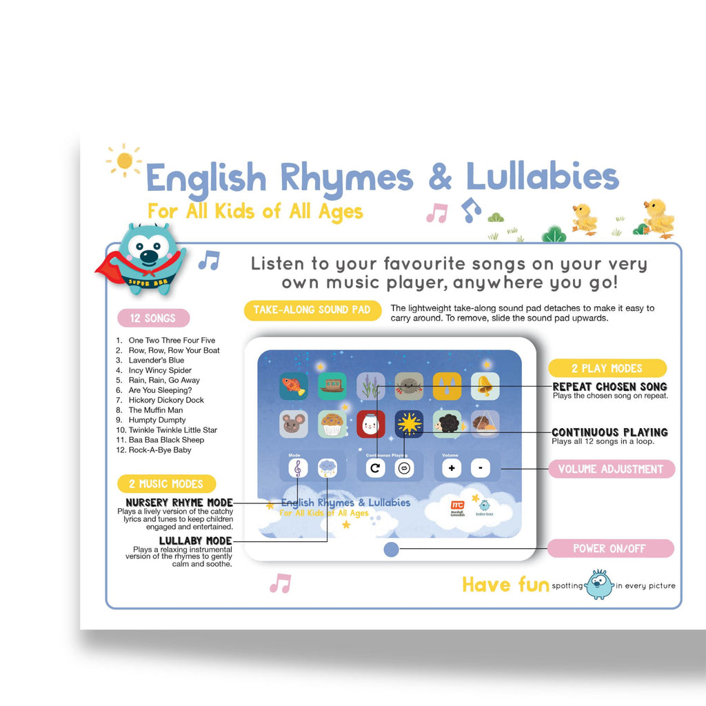 English Rhymes & Lullabies