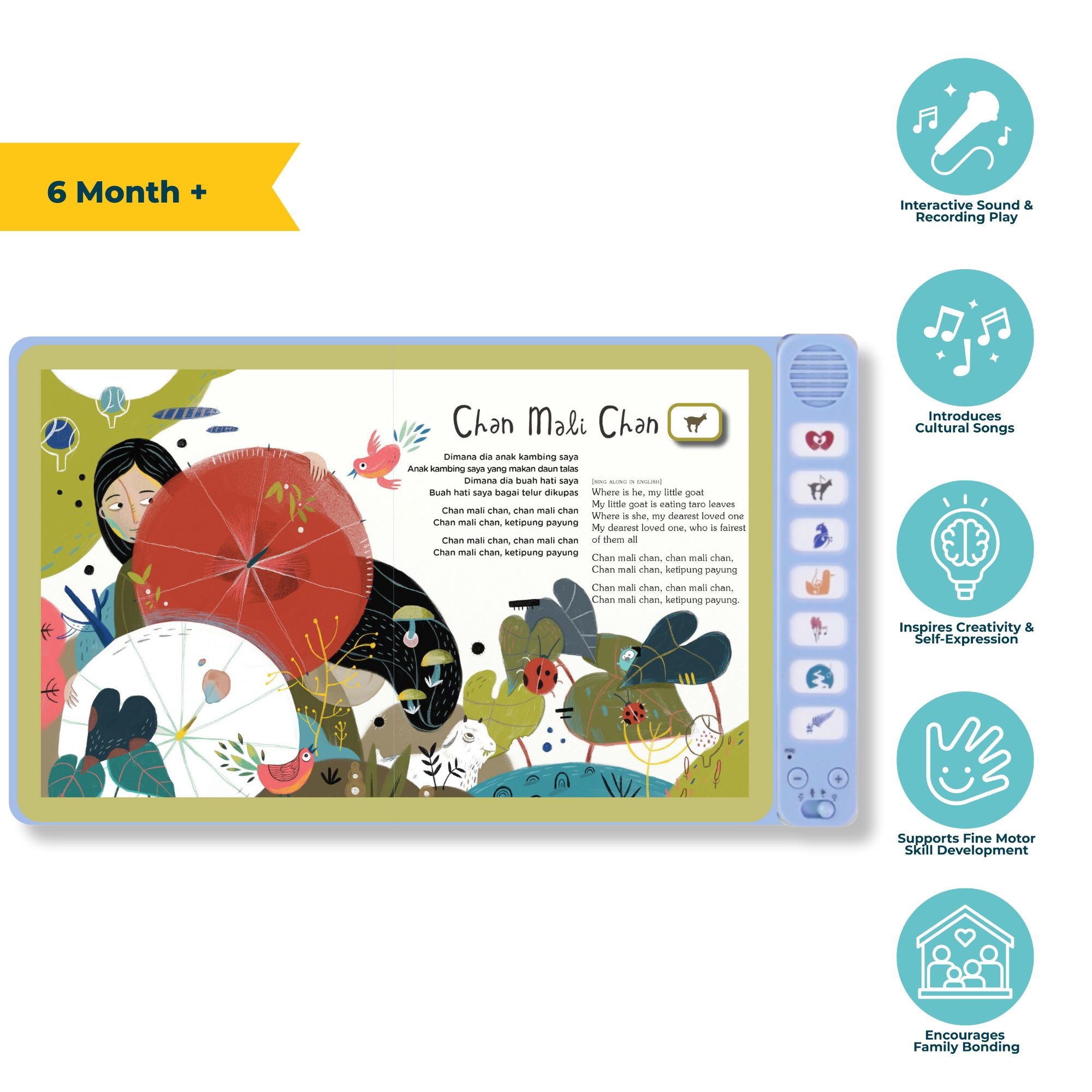 Rasa Sayang Sing-and-Record Fun Book